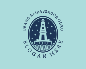 Lighthouse Tower Beacon logo design