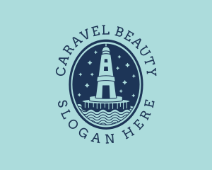 Lighthouse Tower Beacon logo design