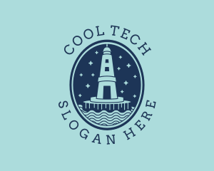 Lighthouse Tower Beacon logo design