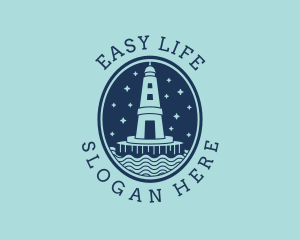 Lighthouse Tower Beacon logo design