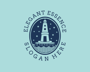 Lighthouse Tower Beacon logo design