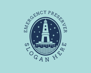 Lighthouse Tower Beacon logo design