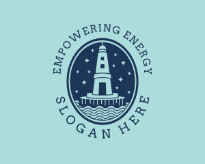 Lighthouse Tower Beacon logo design