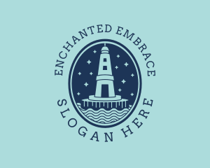 Lighthouse Tower Beacon logo design