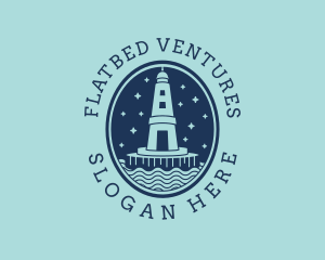 Lighthouse Tower Beacon logo design