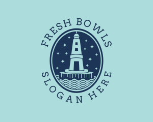 Lighthouse Tower Beacon logo design