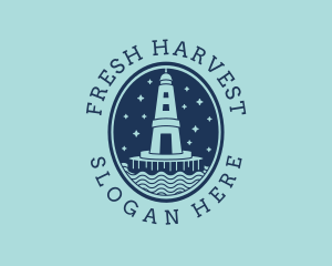 Lighthouse Tower Beacon logo design