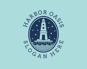 Lighthouse Tower Beacon logo design