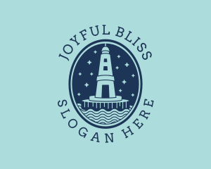 Lighthouse Tower Beacon logo design