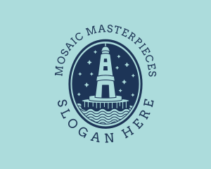 Lighthouse Tower Beacon logo design