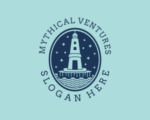 Lighthouse Tower Beacon logo design