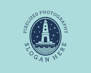 Lighthouse Tower Beacon logo design