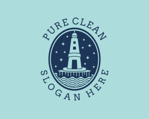 Lighthouse Tower Beacon logo design