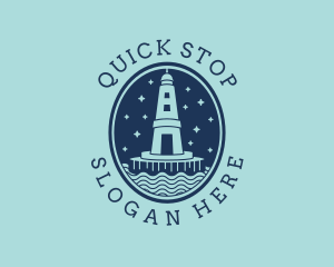 Lighthouse Tower Beacon logo design