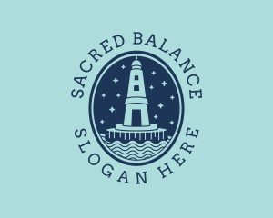 Lighthouse Tower Beacon logo design