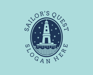 Lighthouse Tower Beacon logo design