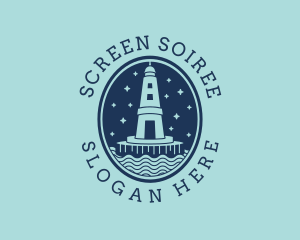 Lighthouse Tower Beacon logo design