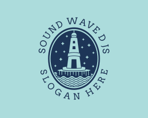 Lighthouse Tower Beacon logo design