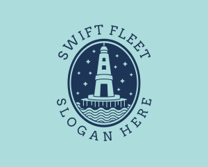 Lighthouse Tower Beacon logo design