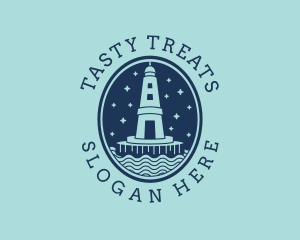 Lighthouse Tower Beacon logo design