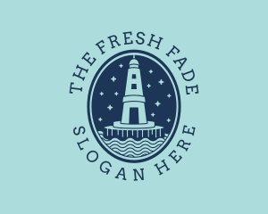 Lighthouse Tower Beacon logo design