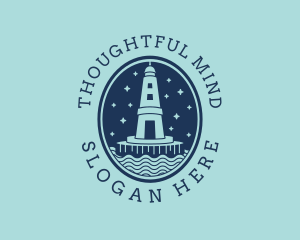 Lighthouse Tower Beacon logo design