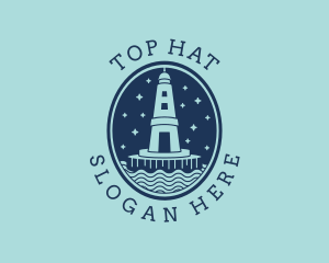 Lighthouse Tower Beacon logo design