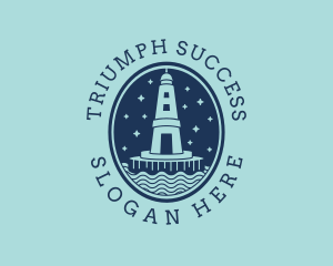 Lighthouse Tower Beacon logo design