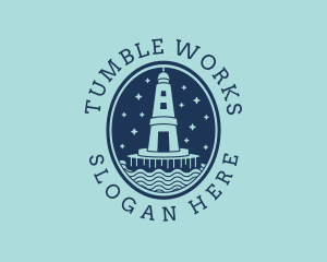 Lighthouse Tower Beacon logo design