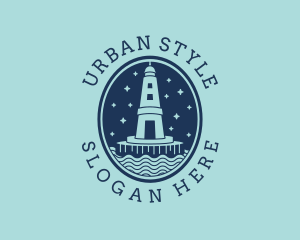 Lighthouse Tower Beacon logo design