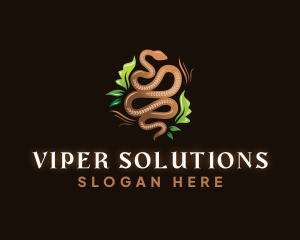 Floral Snake Environment, logo design