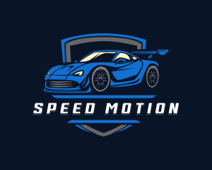 Car Shield Racing logo design