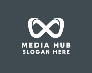 Infinity Loop Media logo design