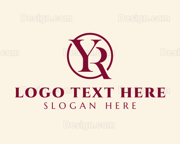 Fashion Apparel YR Monogram Logo