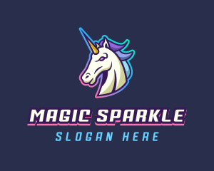 LGBTQIA Unicorn Gaming logo