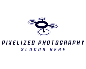 Drone Flying Tech logo design