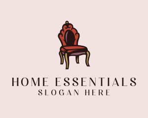 Antique Home Chair logo design