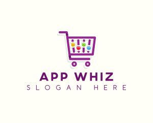 Online Shopping Application logo design