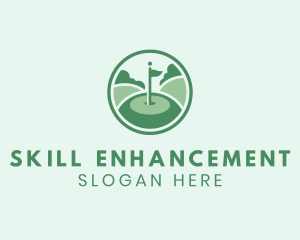 Golf Course Flagstick Club logo