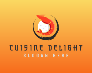 Shrimp Culinary Cuisine logo design