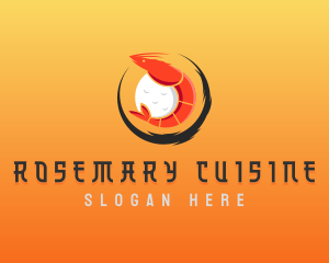 Shrimp Culinary Cuisine logo design