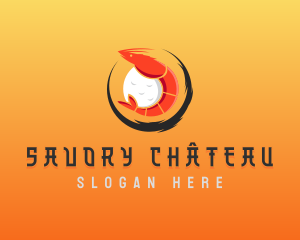 Shrimp Culinary Cuisine logo design