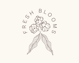 Beauty Flower Wellness  logo design