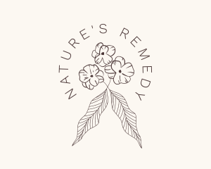 Beauty Flower Wellness  logo design