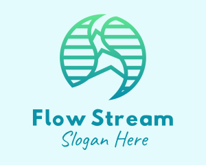 Natural Water Stream logo