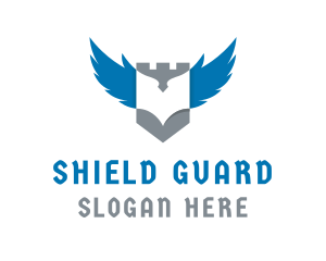 Falcon Shield Royalty logo design