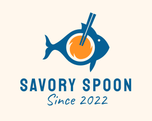 Oriental Seafood Soup  logo design