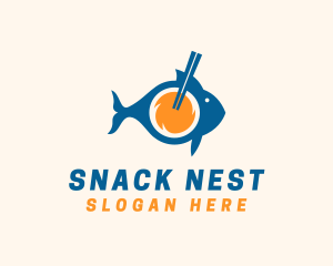 Oriental Seafood Soup  logo design