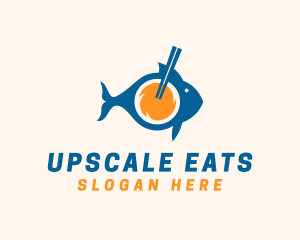 Oriental Seafood Soup  logo design