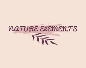 Natural Wellness Relaxation logo design